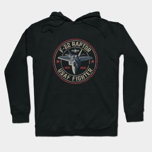 F22 Raptor USAF Fighter Jet Hoodie